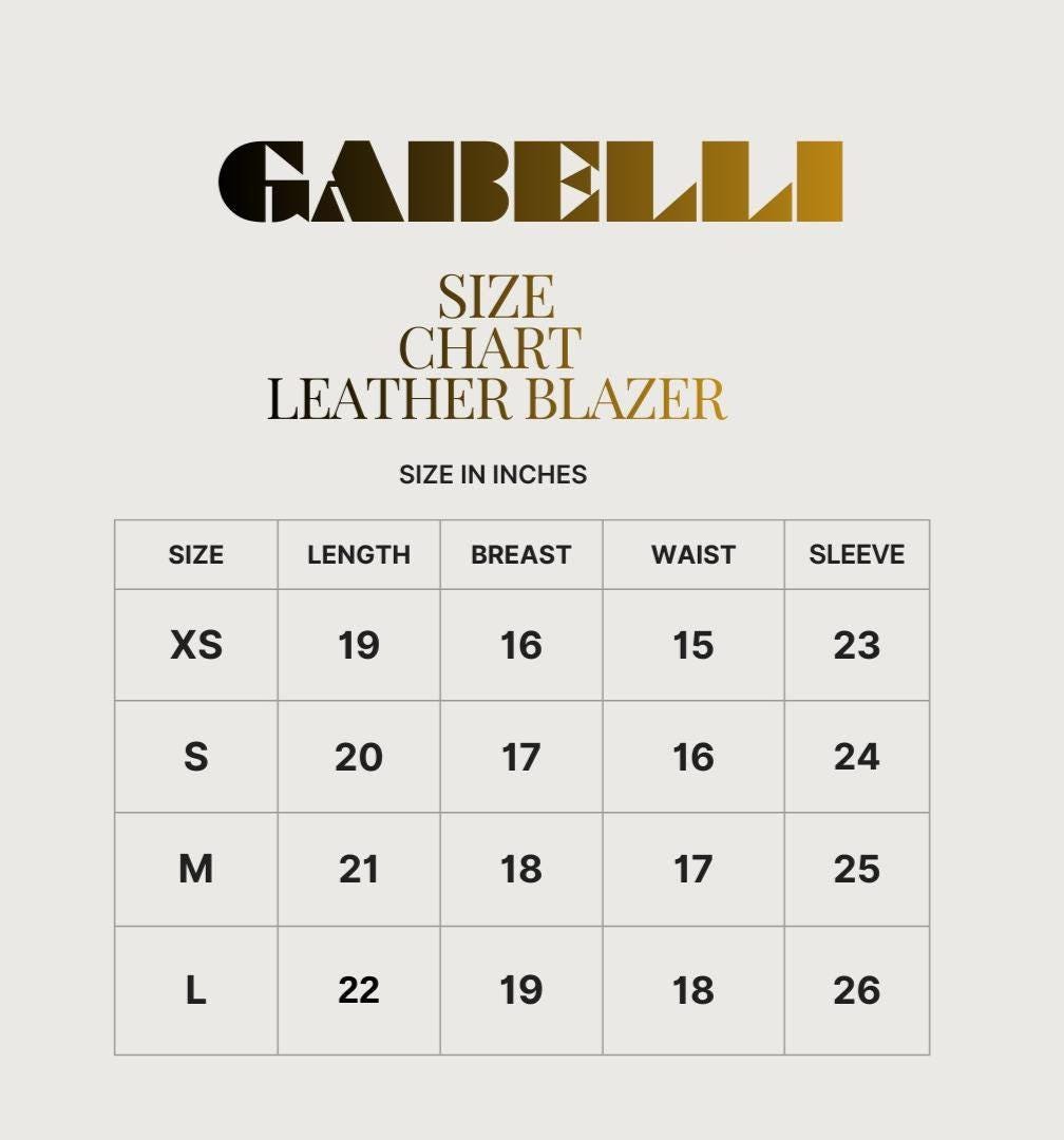 Sexy Short Fitted Leather Jacket