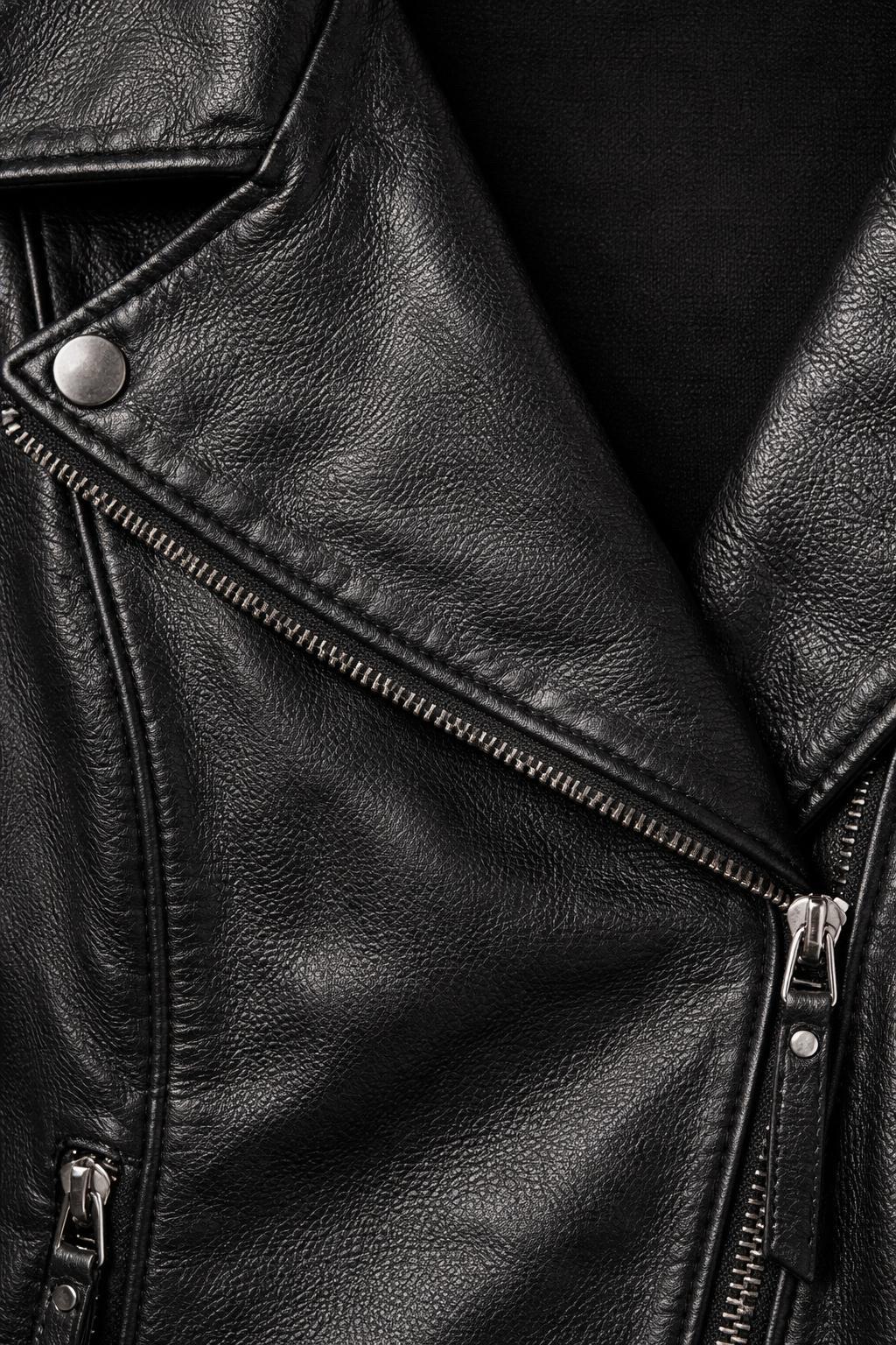 Sexy Leather Biker Jacket for Women