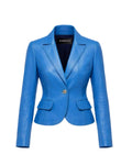 Chic Short Leather Jacket by GabelliDesign
