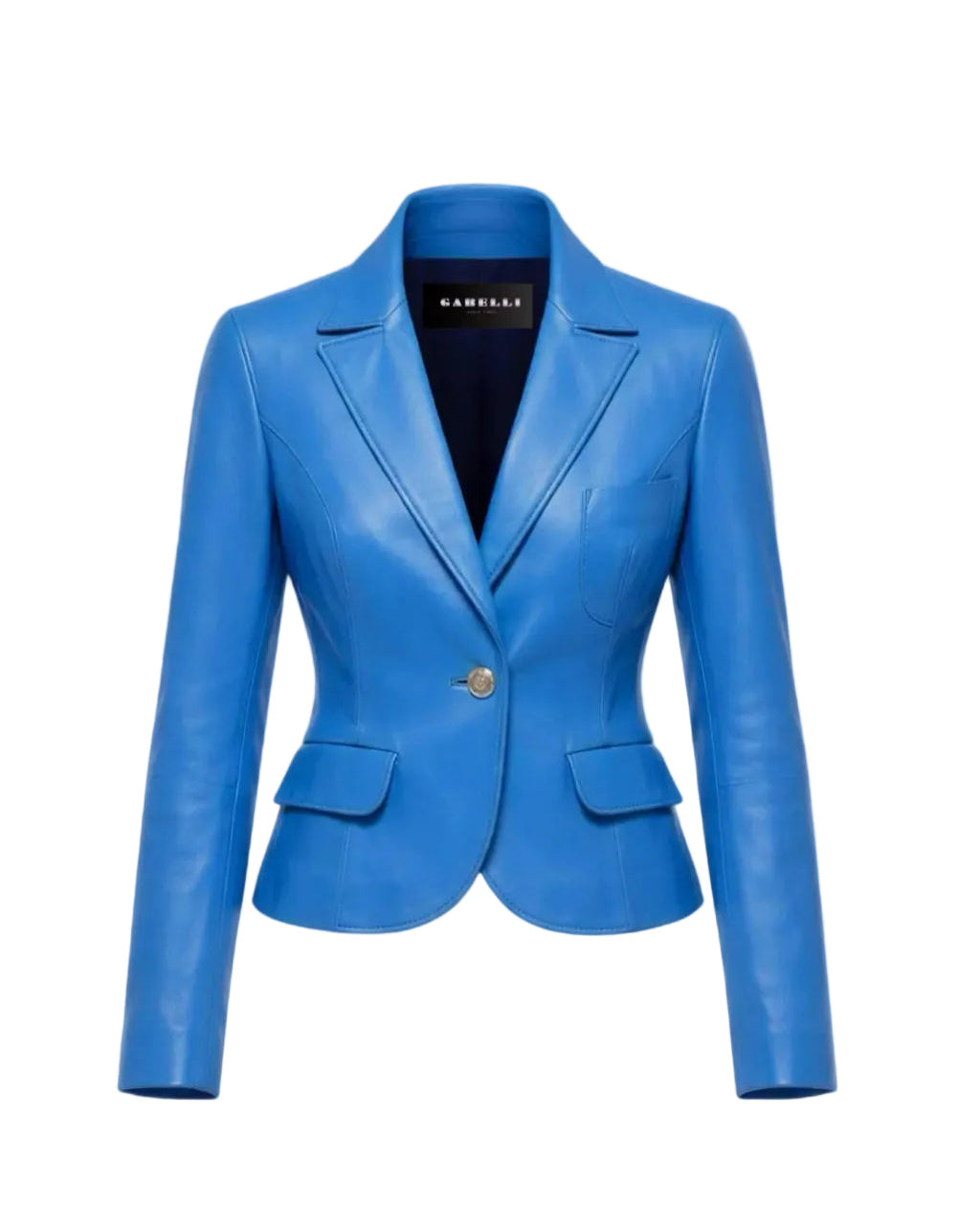 Chic Short Leather Jacket by GabelliDesign