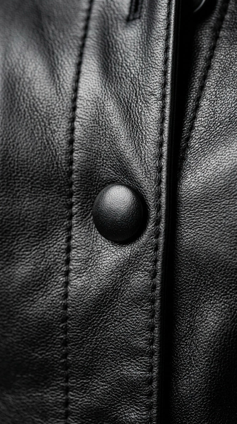 Vintage Leather fitted shirt by GabelliDesign