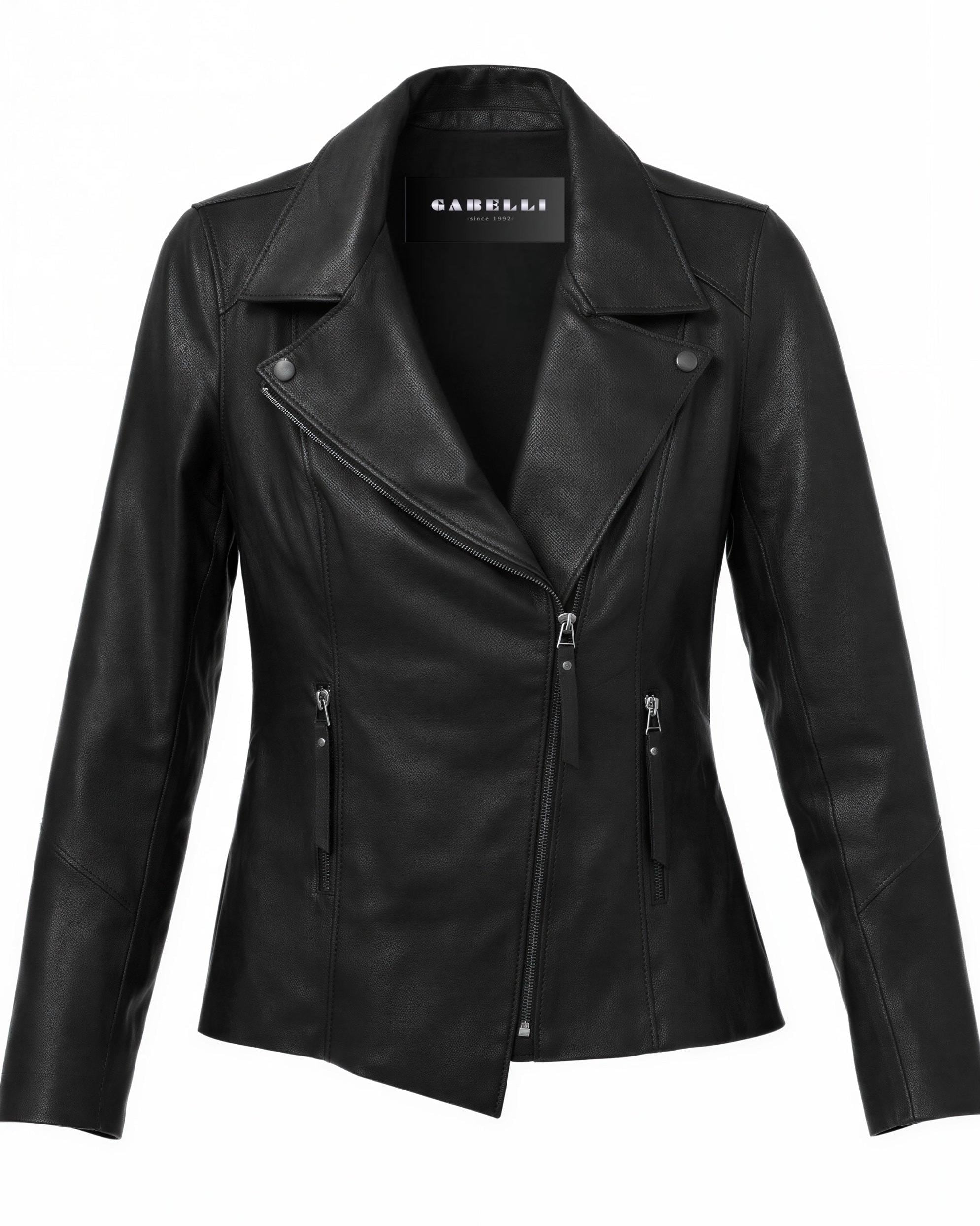 Sexy Leather Biker Jacket for Women